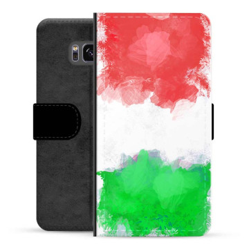 Funda Flip Premium Samsung Galaxy S8 - Bandera de Italia