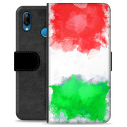 Funda Flip Premium Huawei P20 Lite - Bandera de Italia