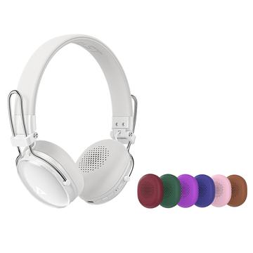 Auriculares inalámbricos Acefast H7 ANC Over-Ear - Blanco