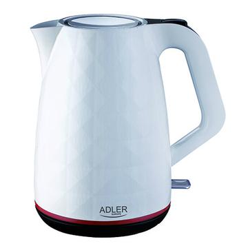 Adler AD 1277 Hervidor de plástico 1.7l - Blanco