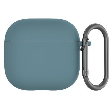 Carcasa de Silicona con Mosquetón para AirPods 4