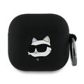 AirPods 4 Karl Lagerfeld Choupette Head 3D Estuche de silicona