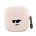 AirPods 4 Karl Lagerfeld Choupette Head 3D Estuche de silicona