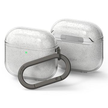 Funda de silicona AirPods 4 Ringke - Protección a prueba de golpes - Brillo transparente