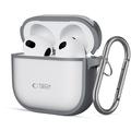 Estuche híbrido AirPods 4 Tech-Protect Magmat - Gris mate