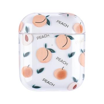 AirPods / AirPods 2 Estuche de plástico de frutas - Melocotón