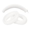 Almohadillas y diadema de repuesto para los auriculares Anker Soundcore Life Q20i - Blanco