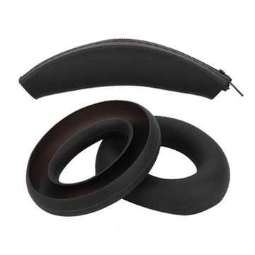 Almohadillas y diadema de repuesto para los auriculares Anker Soundcore Space Q45 - Negro