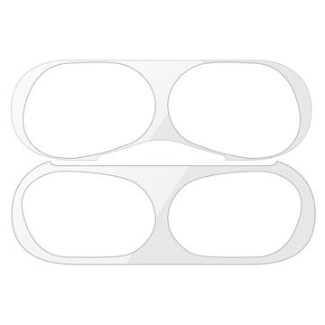 Pegatina antipolvo para AirPods Pro / Pro 2 - Plata