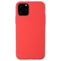 Carcasa de TPU Anti-Huellas Dactilares Mate para iPhone 15 Pro Max - Rojo