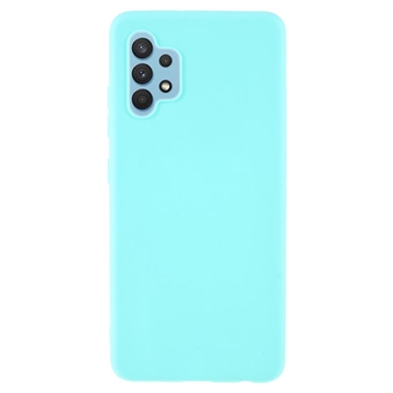 Carcasa de TPU Anti-Huellas Dactilares Mate para Samsung Galaxy A32 (4G) - Azul Bebé