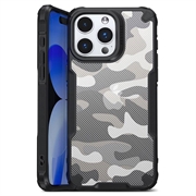 Carcasa Híbrida Anti-Choque para iPhone 15 Pro - Camuflaje Militar