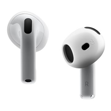 Funda de silicona antideslizante para AirPods 4 - Transparente