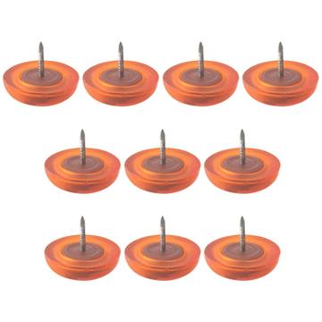 Puntada Antideslizante para Patas de Silla 20mm - 10 uds. - Naranja