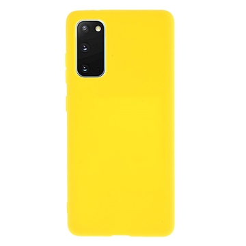 Funda Antideslizante de TPU para Samsung Galaxy S20 FE - Amarillo