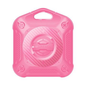 Funda impermeable Apple AirTag IP67 con llavero - Rosa