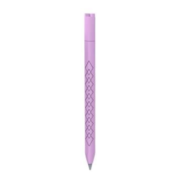 Funda de silicona con textura de diamante para Apple Pencil (USB-C) - Morado