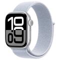 Apple Watch 10 GPS MWWD3QN/A - Aluminio, Nube Azul Sport Loop, 46mm - Plata