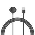 Cable de carga USB ovalado para Apple Watch - 100cm - Negro