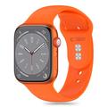 Correa de silicona Tech-Protect para Apple Watch Series 10/9/8/7/6/SE - 40mm/41mm/42mm - Naranja brillante