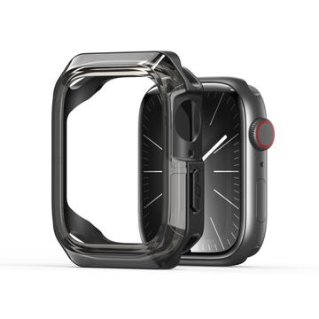 Apple Watch Series 10 Dux Ducis Tamo Funda híbrida - 42mm - Negro / Negro transparente