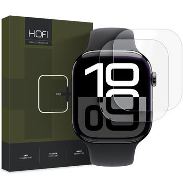 Protector de pantalla de hidrogel Hofi HydroFlex Pro+ para Apple Watch Series 10 - 46 mm - 2 uds. - Transparente