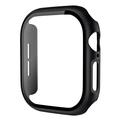 Carcasa de Plástico con Protector de Pantalla para Apple Watch Series 10 - 42mm - Negro