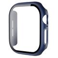 Carcasa de Plástico con Protector de Pantalla para Apple Watch Series 10 - 47mm - Azul Oscuro