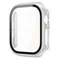 Carcasa de Plástico con Protector de Pantalla para Apple Watch Series 10 - 42mm - Plateado