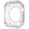 Funda de TPU resistente para Apple Watch Series 10 - 42mm - Transparente