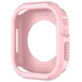 Funda de TPU resistente para Apple Watch Series 10 - 42mm - Rosa