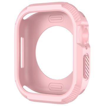 Funda de TPU resistente para Apple Watch Series 10 - 42mm - Rosa