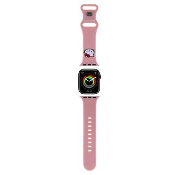 Apple Watch Series 10/9/8/SE (2022)/7/SE/6/5/4/3/2/1 Correa de silicona Hello Kitty Kitty Head - 42mm/41mm/40mm/38mm