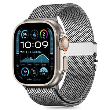 Correa Apple Watch Series Ultra 2/Ultra/10/9/8/7/6/SE (2022)/SE Tech-Protect Milan - 49mm/46mm/45mm/44mm - Plata