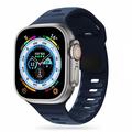 Correa de silicona Tech-Protect IconBand Line para Apple Watch Series Ultra 2/Ultra/10/9/8/SE (2022)/7/SE/6/5/4/3/2/1 - 49mm/45mm/44mm/42mm - Azul Marino