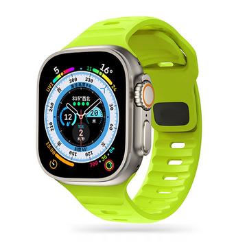 Correa de silicona Tech-Protect IconBand Line para Apple Watch Series Ultra 2/Ultra/10/9/8/SE (2022)/7/SE/6/5/4/3/2/1 - 49mm/46mm/45mm/44mm/42mm - Lima