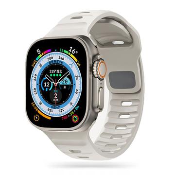 Correa de silicona Tech-Protect IconBand Line para Apple Watch Series Ultra 2/Ultra/10/9/8/SE (2022)/7/SE/6/5/4/3/2/1 - 49mm/46mm/45mm/44mm/42mm - Starlight