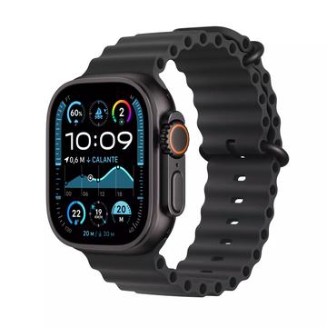 Apple Watch Ultra 2 LTE MX4P3DH/A - Titanio, correa Black Ocean, 49mm - Negro