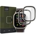 Protector de pantalla de cristal templado Apple Watch Ultra/Ultra 2 Hofi Glass Ring - 49mm - 2 piezas - Titanio