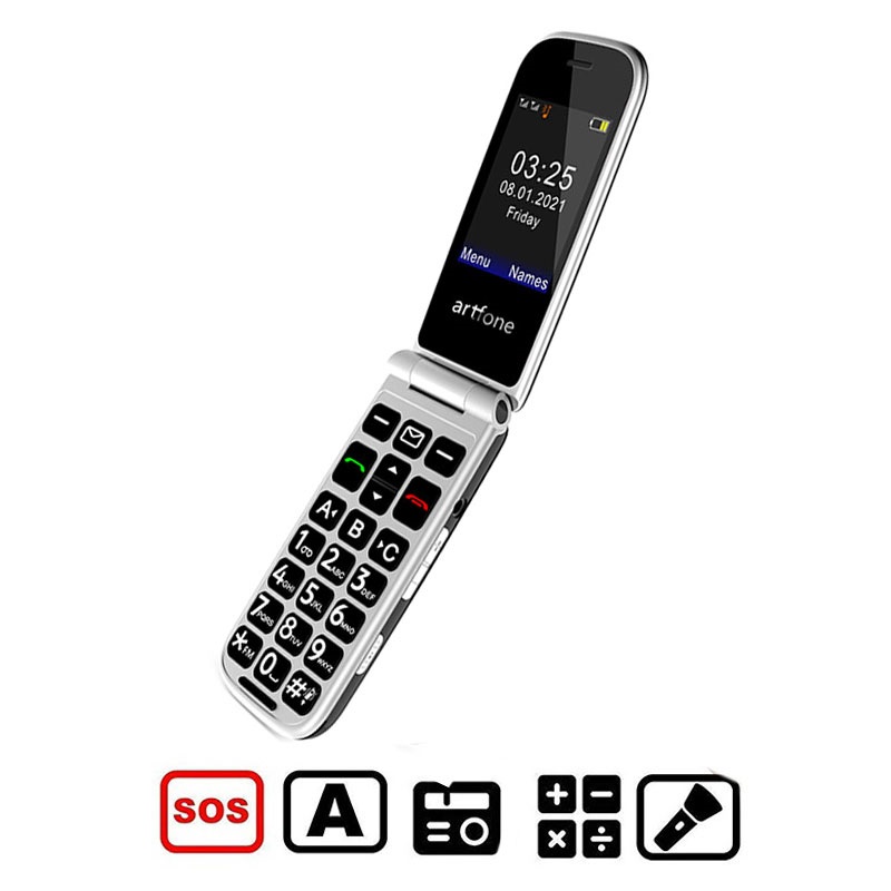 Artfone G6 un teléfono móvil 4G para personas mayores