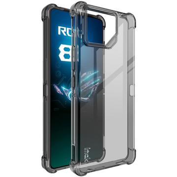 Carcasa de TPU Imak Drop-Proof para Asus ROG Phone 8/8 Pro - Negro Transparente