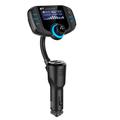 BT70 Transmisor FM / Cargador de coche con pantalla LCD de 1.65" - Negro