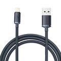 Baseus Crystal Shine Cable USB-A / Lightning - 2m - Negro