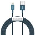Cable Lightning Baseus Superior Series - 2m - Azul