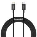 Baseus Superior Series Cable USB-C / Lightning - 2m, 20W - Negro