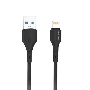 Beline BLNCBL01 Cable USB-A / Lightning 25W - 1m - Negro