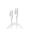 Beline BLNCWC03 Cable de carga y transferencia de datos USB-C / USB-C de 65W - 1m - Blanco