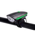 Luz para Bicicleta 3 Modos USB Recargable 250LM LED Lámpara Linterna para Bicicleta Accesorios para Bicicleta