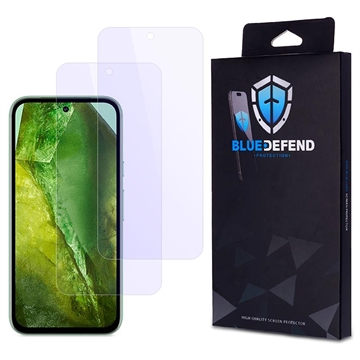 Protector de Pantalla de Cristal Templado BlueDefend Anti-Blue Light para Google Pixel 8a - 2 Pcs.