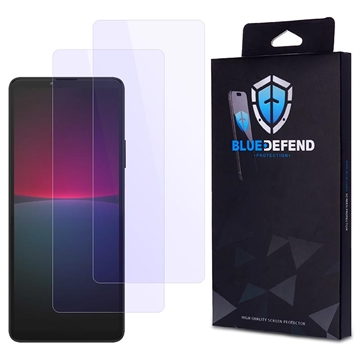 Protector de Pantalla de Cristal Templado BlueDefend Anti-Blue Light para Sony Xperia 10 IV - 2 Pcs.